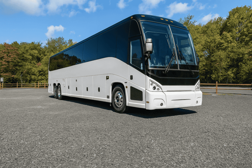 picture of Charter Bus Rental Palm Beach Gardens coach bus